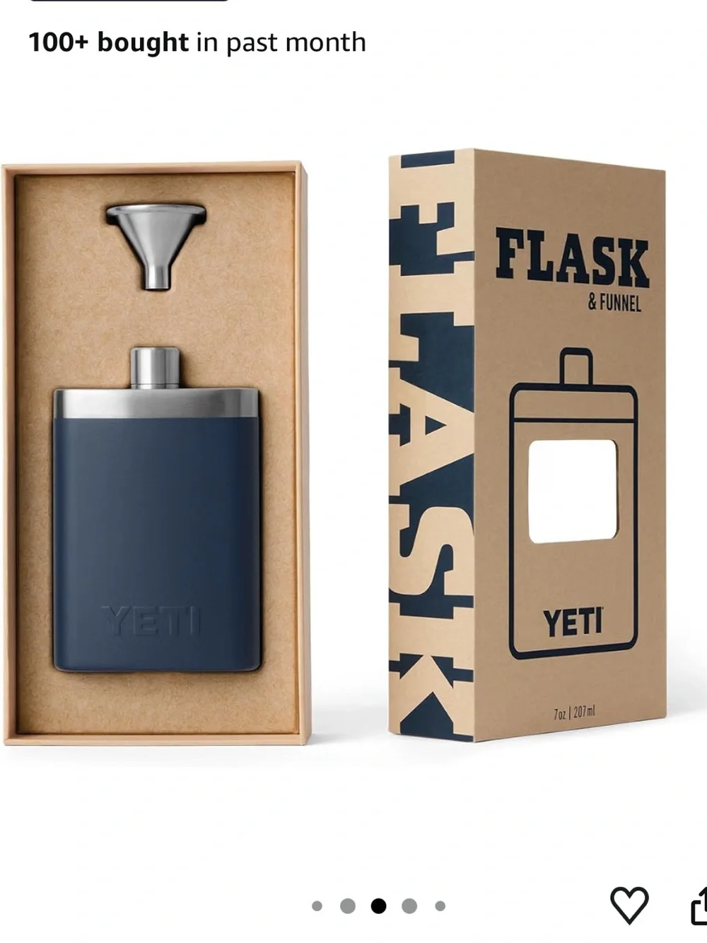 NWT Yeti Flask & Funnel